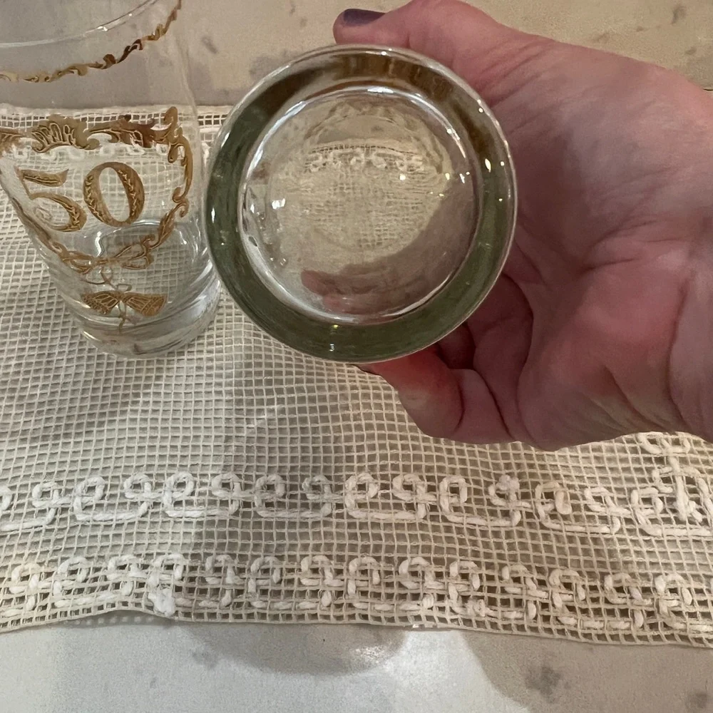 Culver 50th Anniversary Highball Glasses Set of 2